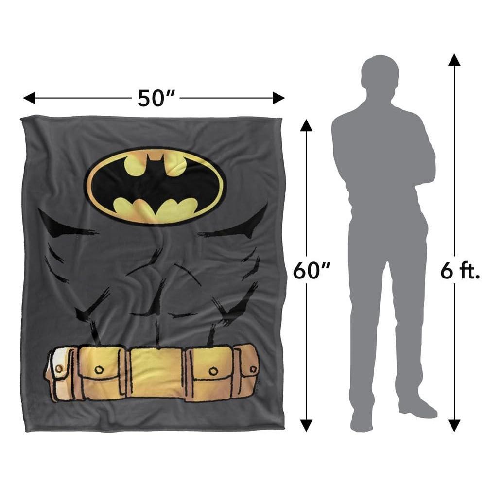 Batman Costume Soft Touch Blanket