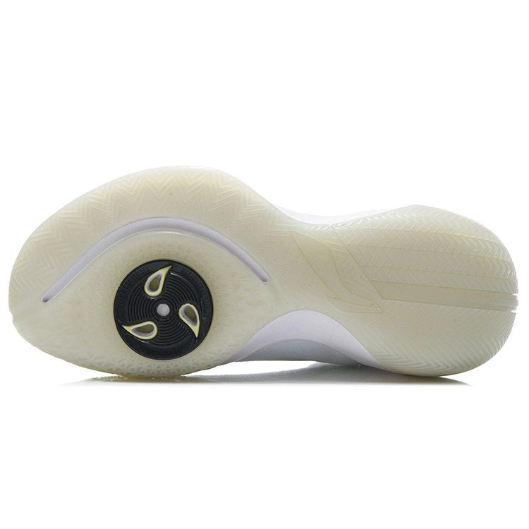 Li Ning Fast Wind Non-Slip Wear-Resistant Mid-Top Basketball Shoes Men Basketball Shoes White ABPR061-5