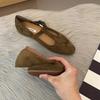 Модная женская осенняя обувь SUOJIALUN, модные женские балетки с круглым носком, слипоны, элегантные туфли Мэри Джейн, мягкий плоский каблук, уличная обувь, балетки