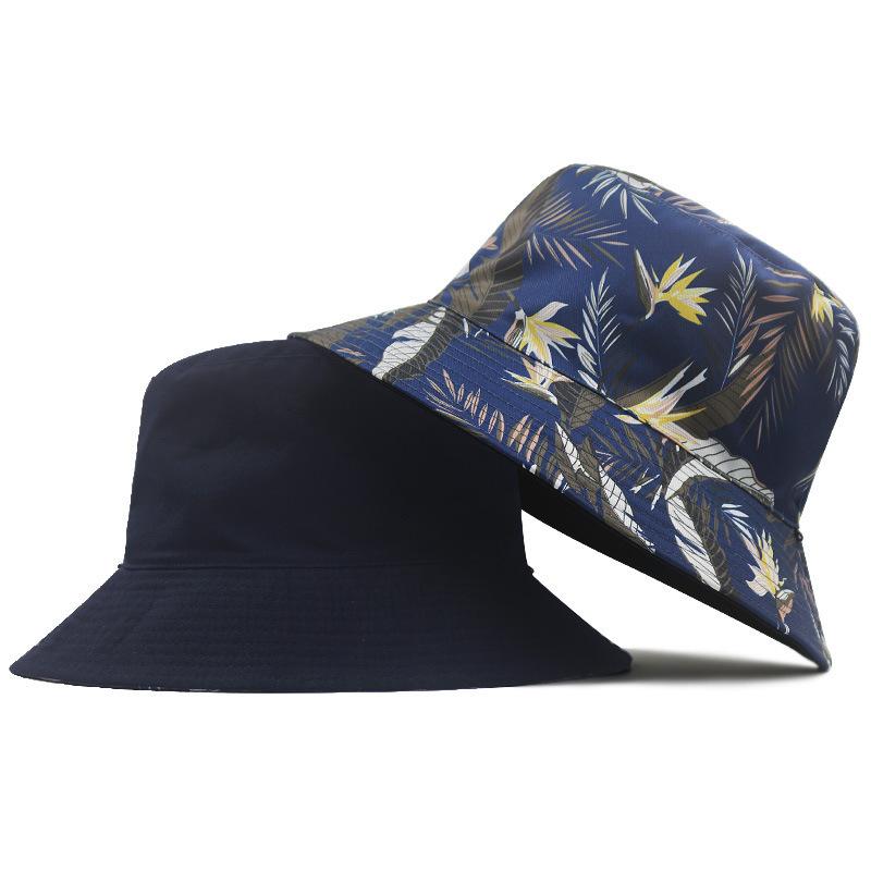Big Head Man Large Size Bucket Hats 60-63cm Plus Size Summer Fisherman Cap Cotton Panama UPF50+ Sun Protection Double Sides Wear