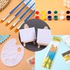 Kids' DIY Acrylic Paint Set with Easel Frame