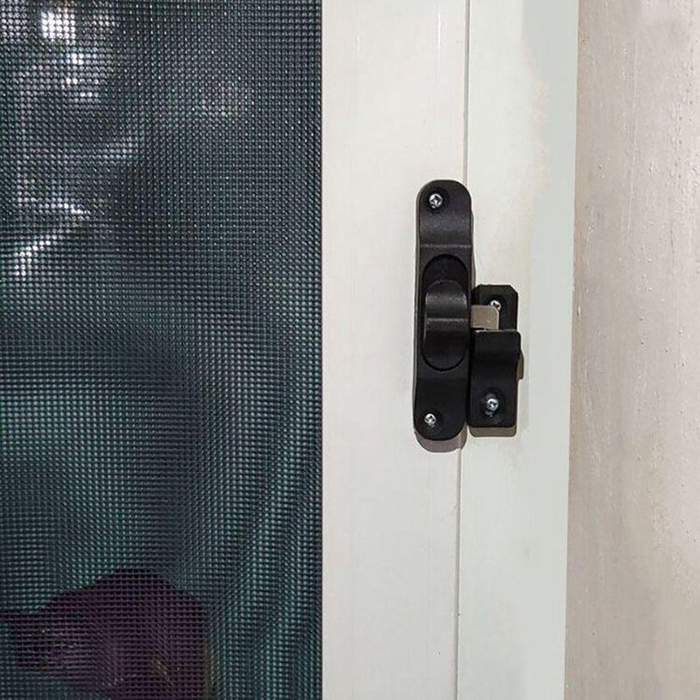 Aluminium Alloy Window Hook Lock Hardware Door Lock Buckle New Sliding Pull Door Lock Window