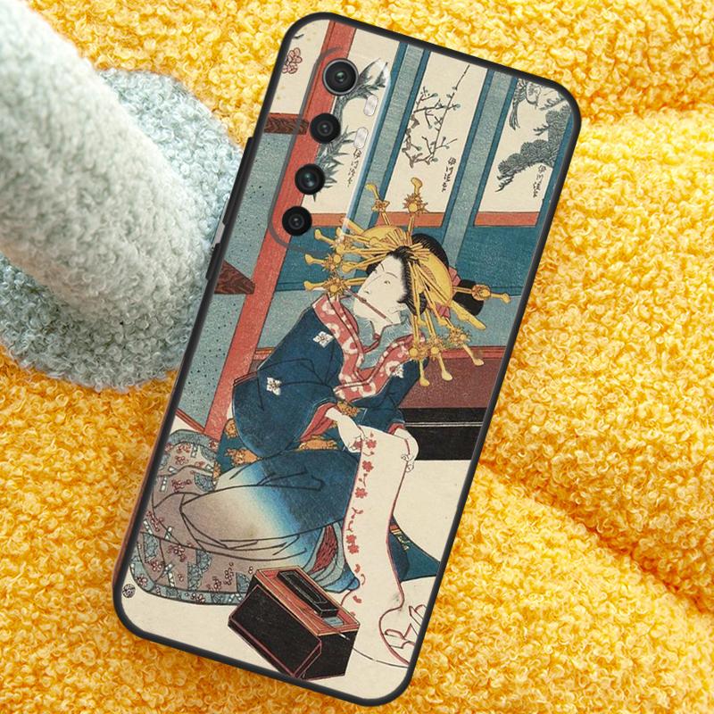 Японский чехол в стиле Укиё-э для Xiaomi 17 Pro Max 13 14 15 Ultra 13T 14T 15T Чехол для POCO X7 X5 X6 F5 F6 F7 F8 Pro