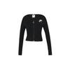 Nike Sportswear Logo Embroidered Double Zip Bone Opening Jacket Women Jacket Black FD2377-010