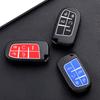 Чехол для дистанционного ключа автомобиля из АБС-пластика из углеродного волокна для Jeep Grand Cherokee WK2 SRT Renegade Compass 2th для Chrysler 200 300