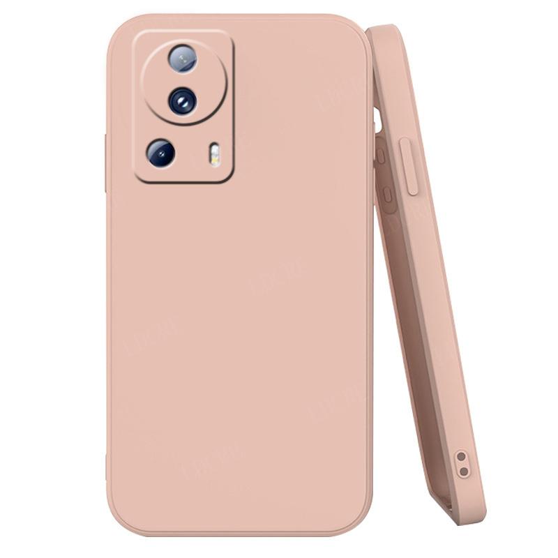 For Cover Xiaomi 13 Lite Case Mi 13 Lite Capas Shockproof Liquid Silicone TPU Soft Funda Xiaomi 13 12 11 Lite 12T Pro