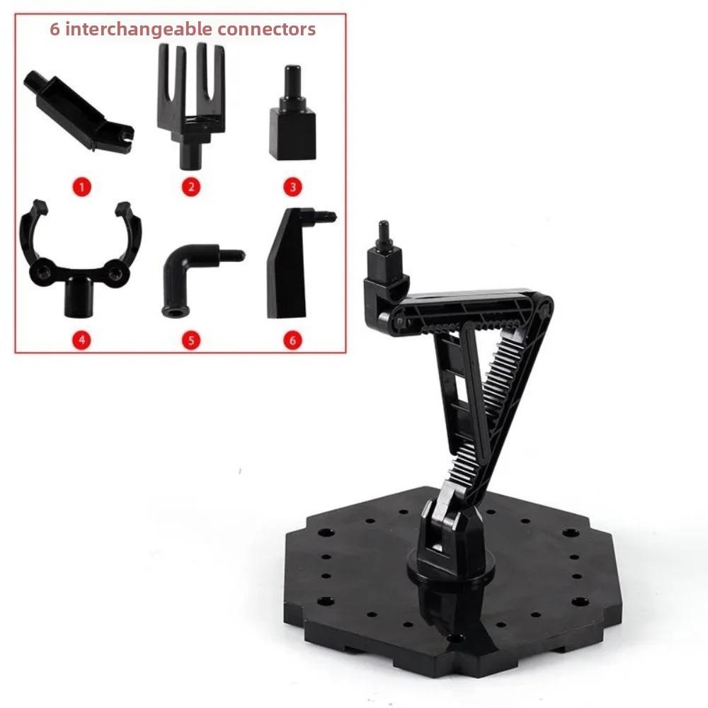 Replaceable Connectors Action Figure Stand Adjustable Arm Model Support Stand Model Display