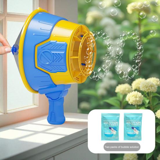 Ручная игрушка-пузыредув для детей, генератор пузырей, не требует батареек, ручная игрушка для пузырей для улицы, для парка, заднего двора, пляжа, для веселья в помещении
