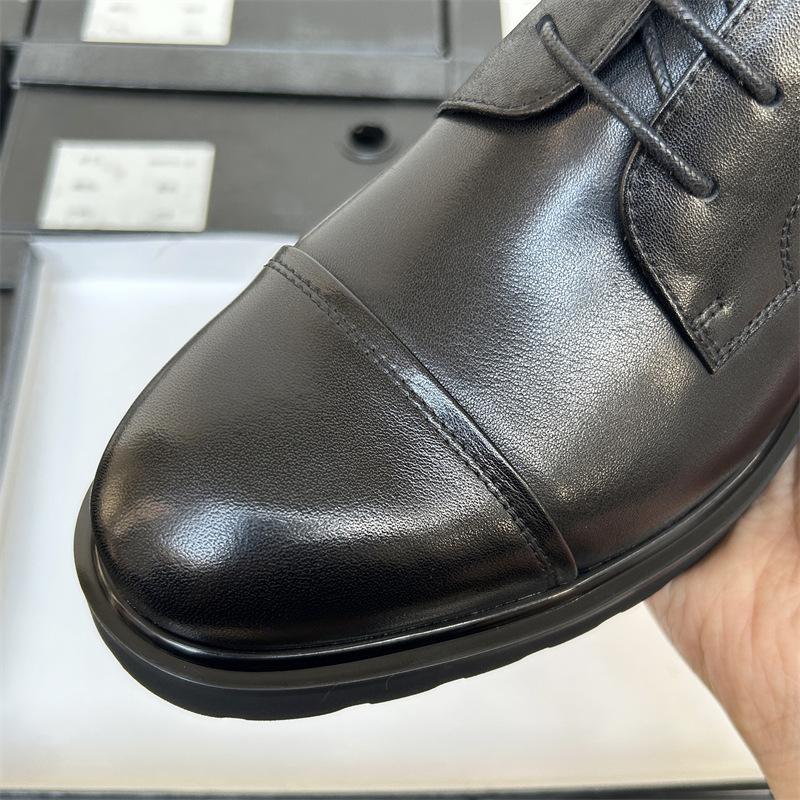 Легкая подошва три сустава кожаные туфли мужские деловые кожаные дышащие костюмы для работы мужские туфли повседневные мужские кожаные туфли