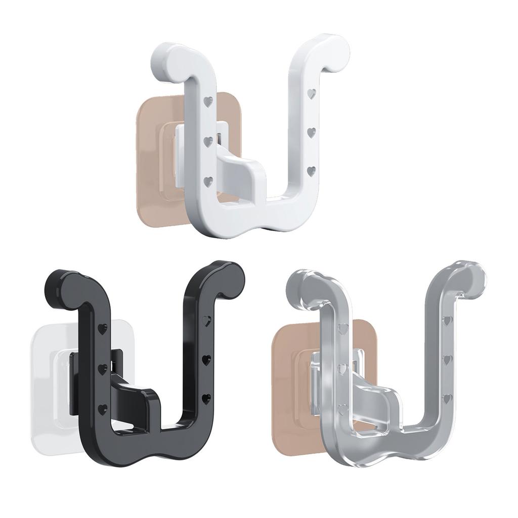 12 шт. Держатель для обуви, тапочек, настенный органайзер для хранения, самоклеящаяся полка для обуви для двери, шкафа, ванной комнаты, гостиной