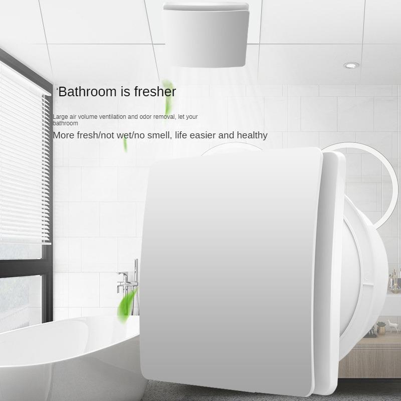 4/6'' Inch Low Noise Exhaust Fan Ceiling Window Ventilation Outlet Air Extractor Toilet Bathroom Kitchen Hood Ventilator