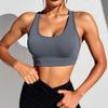 Women's High-Impact Sports Bra - Shockproof Yoga & Running Vest with Stylish Back Design