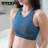Женский спортивный бюстгальтер без косточек, шок, быстросохнущее нижнее белье, анти-сборка, стереотипная красота, полый жилет со съемной нагрудной накладкой, жилет для йоги
