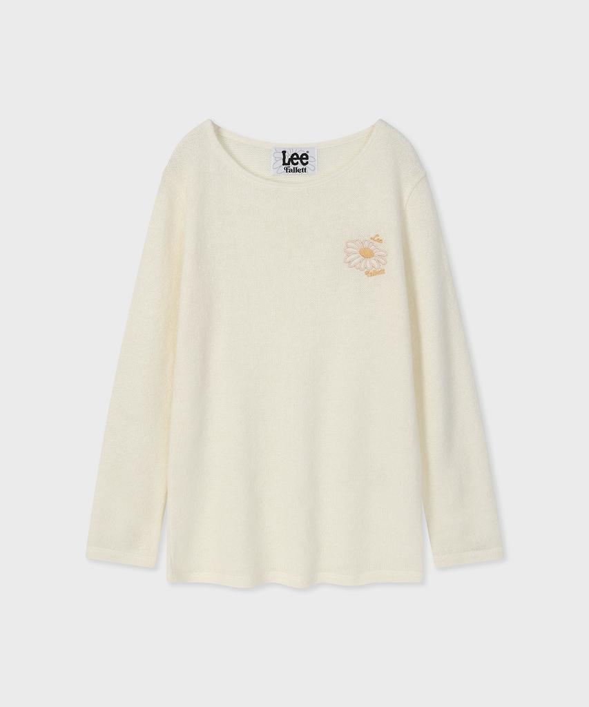 FALLETT [Fallett X Lee] Sun Flower Long Sleeve Ivory