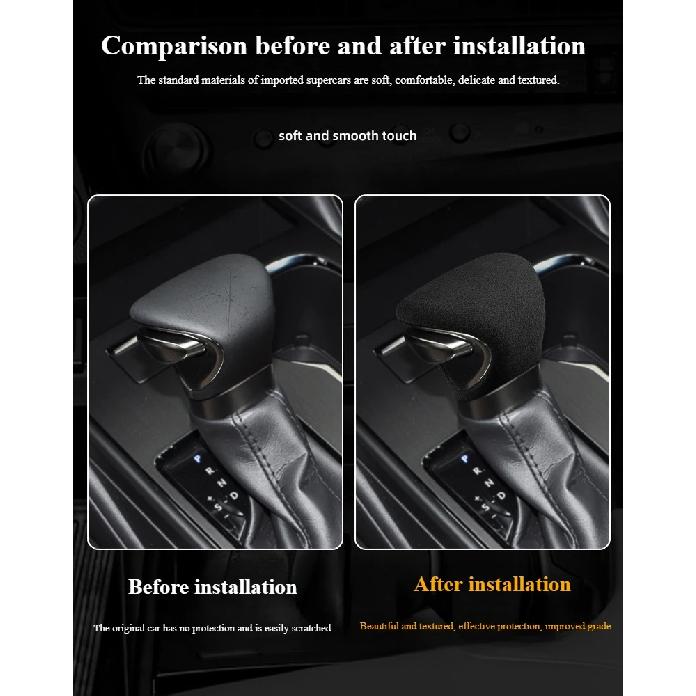 For Lexus ES UX LX 2018 2019 2020 2021 2022 2023 Car Trim Interior Gear Lever Stick Shift Knob Cover Shell