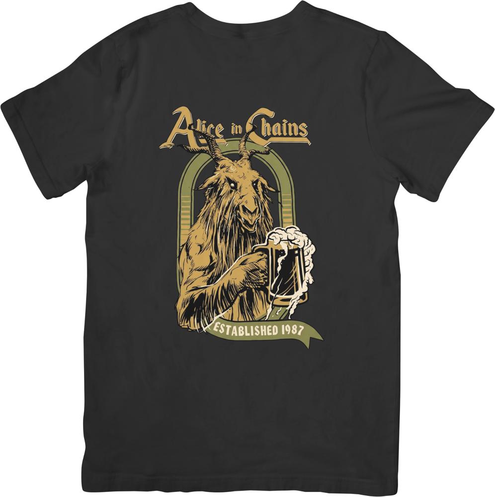 Alice in chains Vintage Retro Fit for Unisex women Quality Cotton TShirts