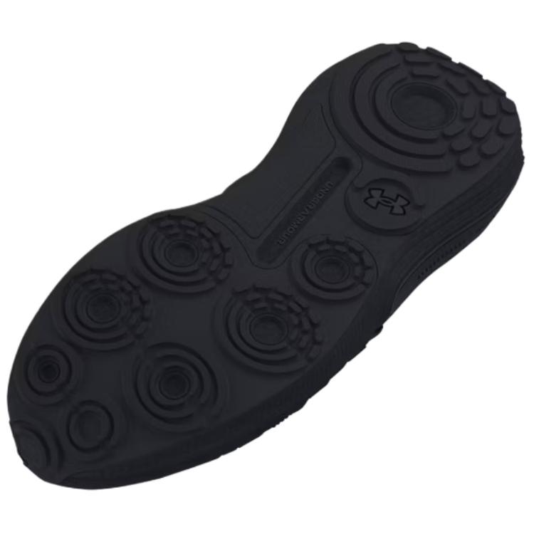 Under Armour Phantom 4 Износостойкие Низкие Повседневные Туфли Женские Черные 3027594-002