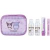 Skater Travel Set Toothbrush Comb Pouch Bottle Mobile Travel Kuromi Friends Sanrio TRVS1-A