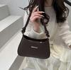 New commuting solid color armpit bag crossbody bag simple and fashionable shoulder bag temperament women's handbag
