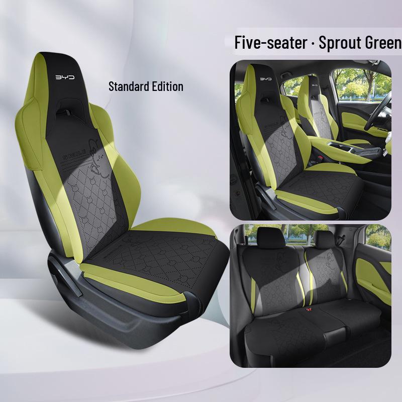 New BYD Seagull Car Seat Cushion: Universal, Semi-Package Saddle Pad for Five Seats, All Seasons