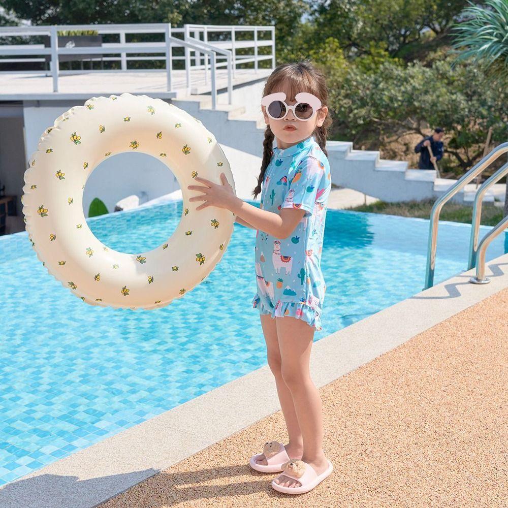 Резиновый детский плавательный круг, трубка, водные спортивные игрушки, надувной плавающий плавательный круг для улицы