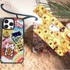 For iPhone 16 Pro Magnetic Case TPU PC Phone Cover with Detachable Green Lucky Cat Backplate