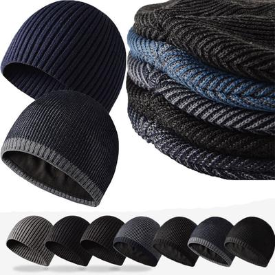 Женская/мужская повседневная кепка, вязаные шапки, женские шапки, зимне-осенние шапки, теплый капот