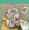 Large Backpack Capacity With Cartoon Cat Dog And Bear Print Designs Daily For