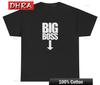 Футболка Big Boss Arrow Смешная Непристойная Глупая Мем для поколения Z Странный Юмор Футболка Повседневные Хлопковые Футболки Харадзюку для Подарков Женская Футболка