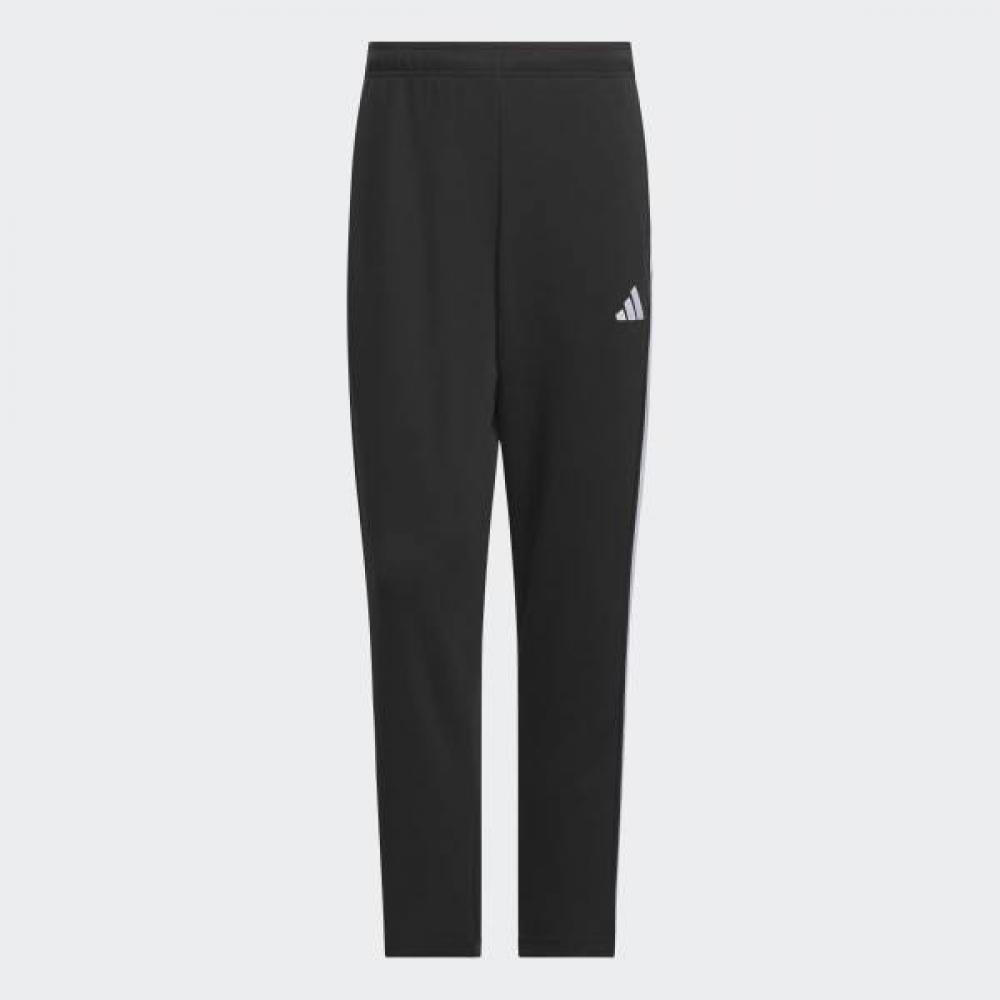 Adidas 3s Regular Fit Double Knit Open Hem Track Pants