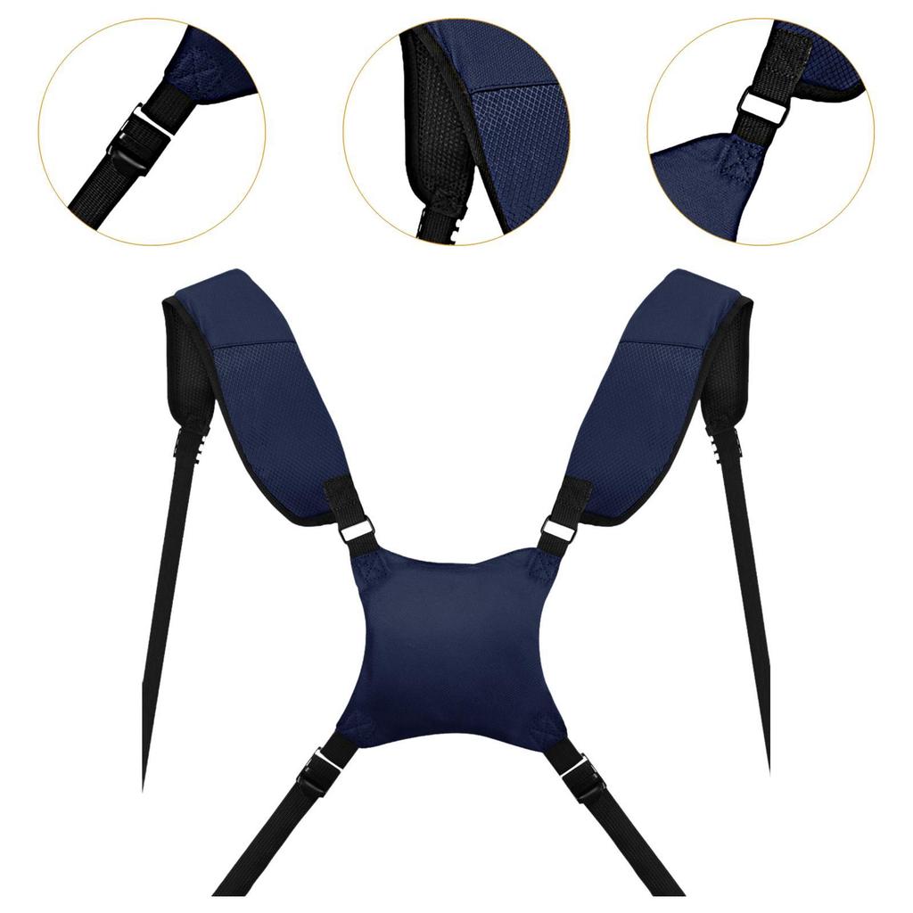 Golf Bags Shoulder Straps Replacement Double Nylon Adjustable Padded Carry For Lightweight Golf Stand Bag