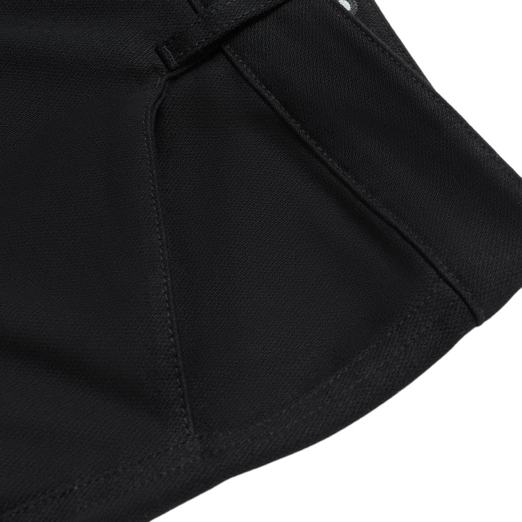 Li Ning X Steven Harrington Collaboration, однотонные прямые свободные повседневные брюки с множеством карманов, мужские брюки черного цвета AKXT791-2