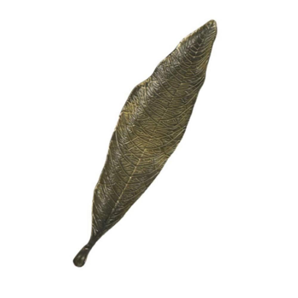 Антикварная подставка для благовоний в виде листа, ручная работа, вертикальная подставка для благовоний, портативный держатель для благовоний, домашний декор