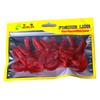 HENGJIA 10pcs Mini  Tails Grubs Bait Soft Worm Lures for Pike Trout Bass Wobbler Tackle