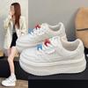 Premium Thick-soled Muffin Little White Shoes Women's Heightening Board Shoes New Autumn Casual Sports Shoes