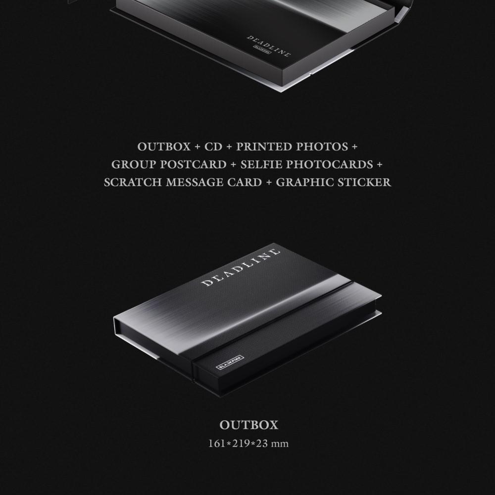 Blackpink 3-й МИНИ-АЛЬБОМ [DEADLINE] СЕРАЯ версия