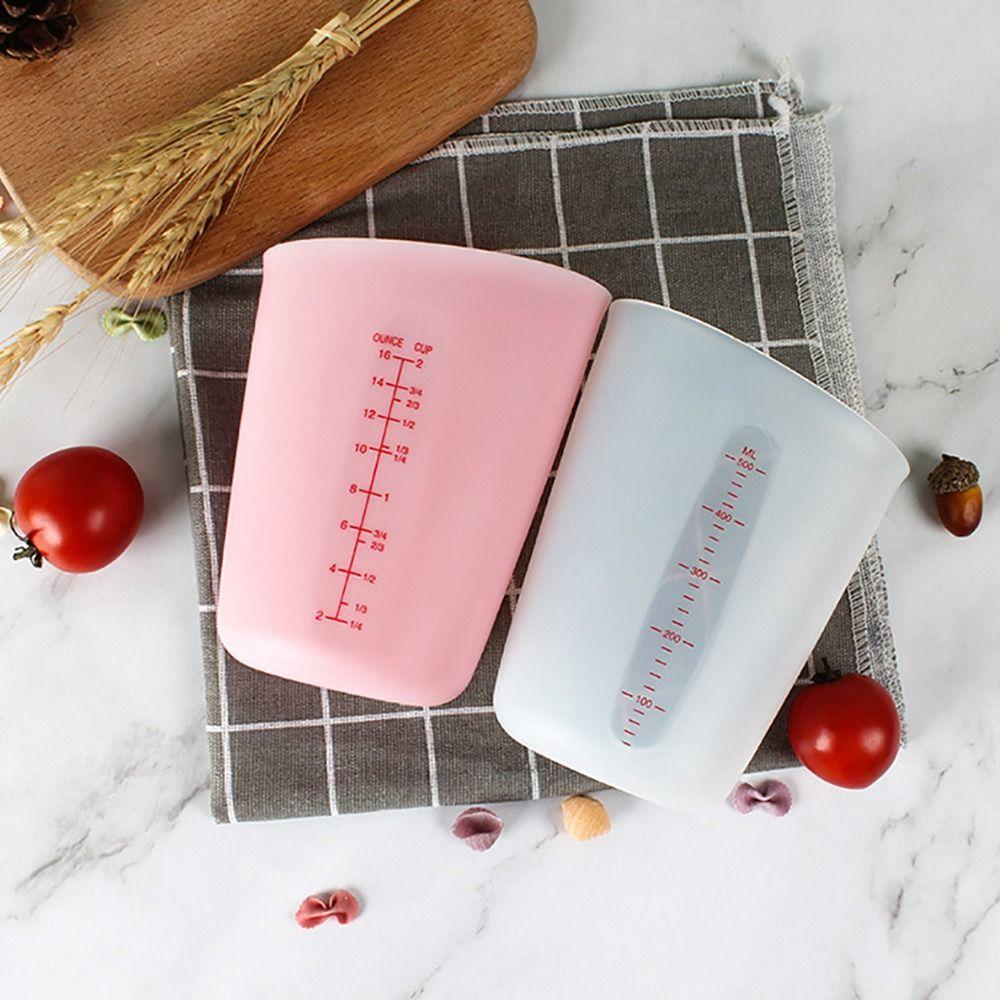 1Pcs DIY Gypsum Plaster Silicone Measuring Cup Handmade Milk Cup For Jewelry Making Baking Tool