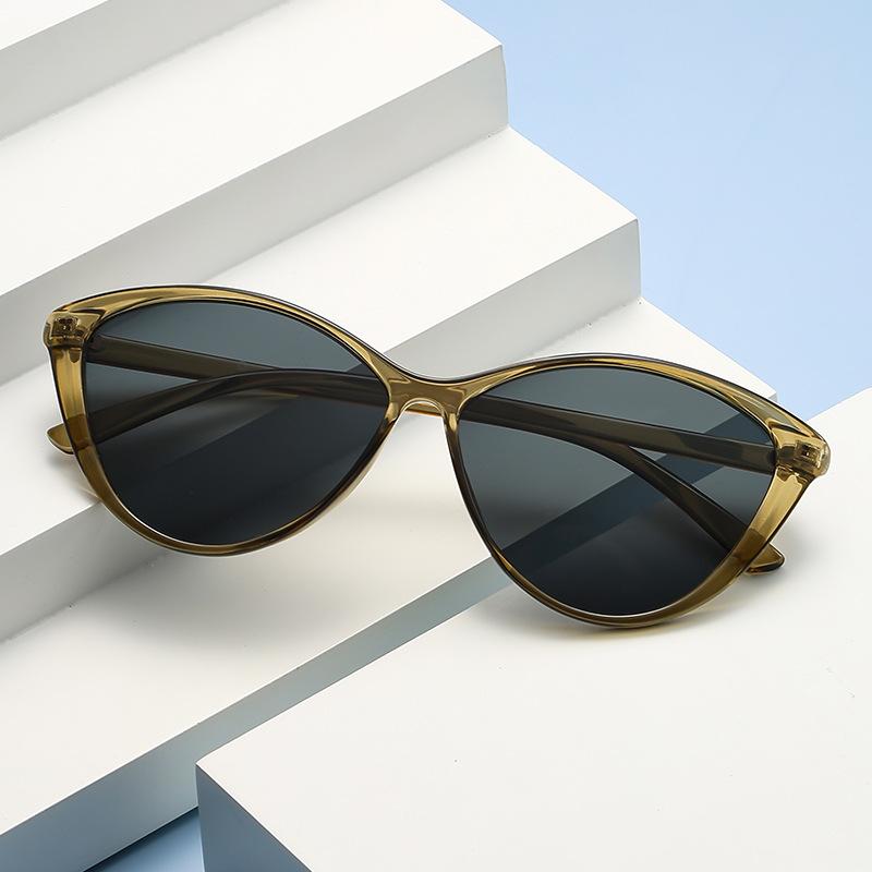 14501 Оправа солнцезащитных очков Cat Glasses, те же плоские очки, простые и тонкие персонализированные солнцезащитные очки
