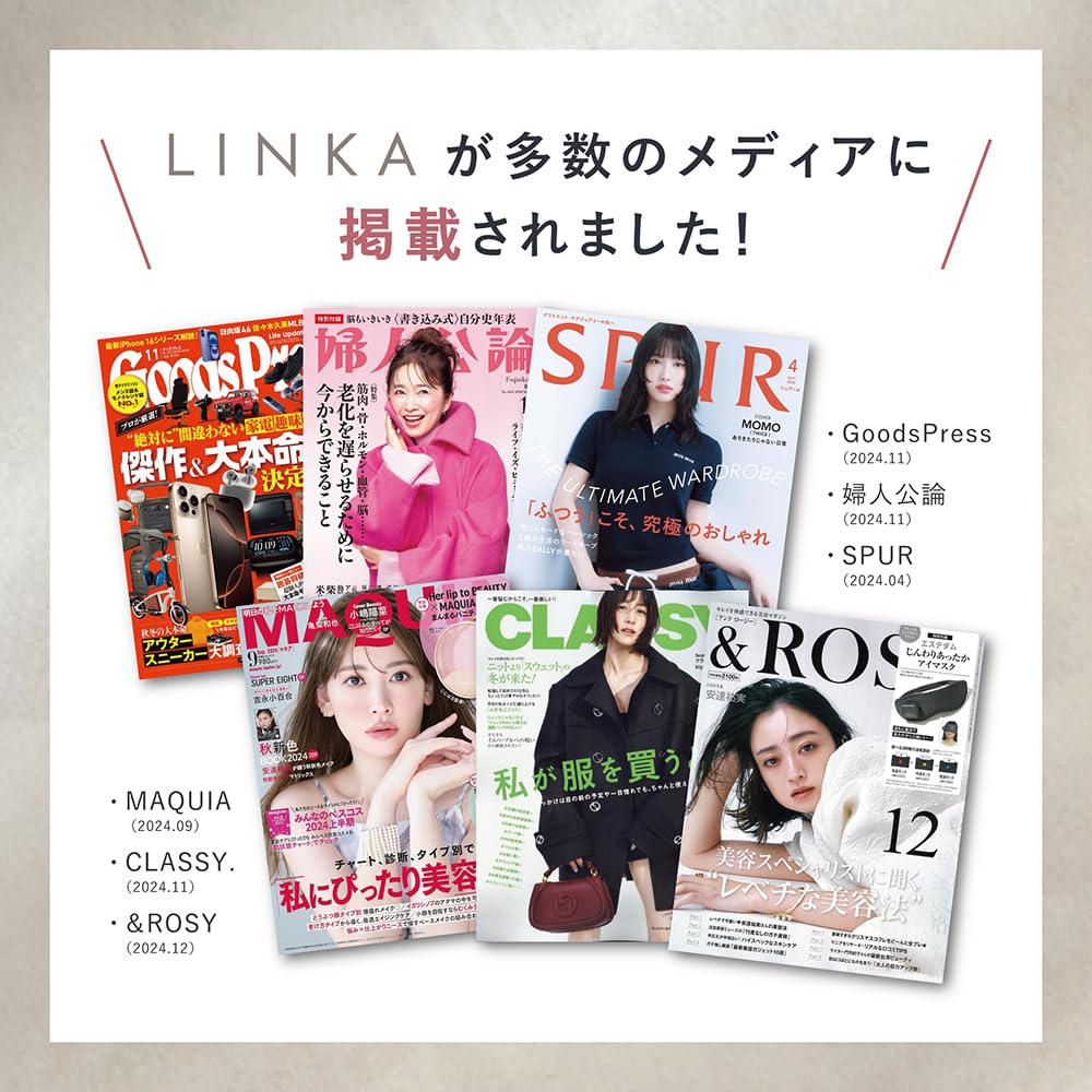 Linka Wearable 7LED Mask Light Beauty Cordless Beauty While [Long-awaited Renewal]