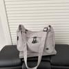 Nylon Crossbody Bag For Women With Large Capacity And Zipper Closure For Daily Use
