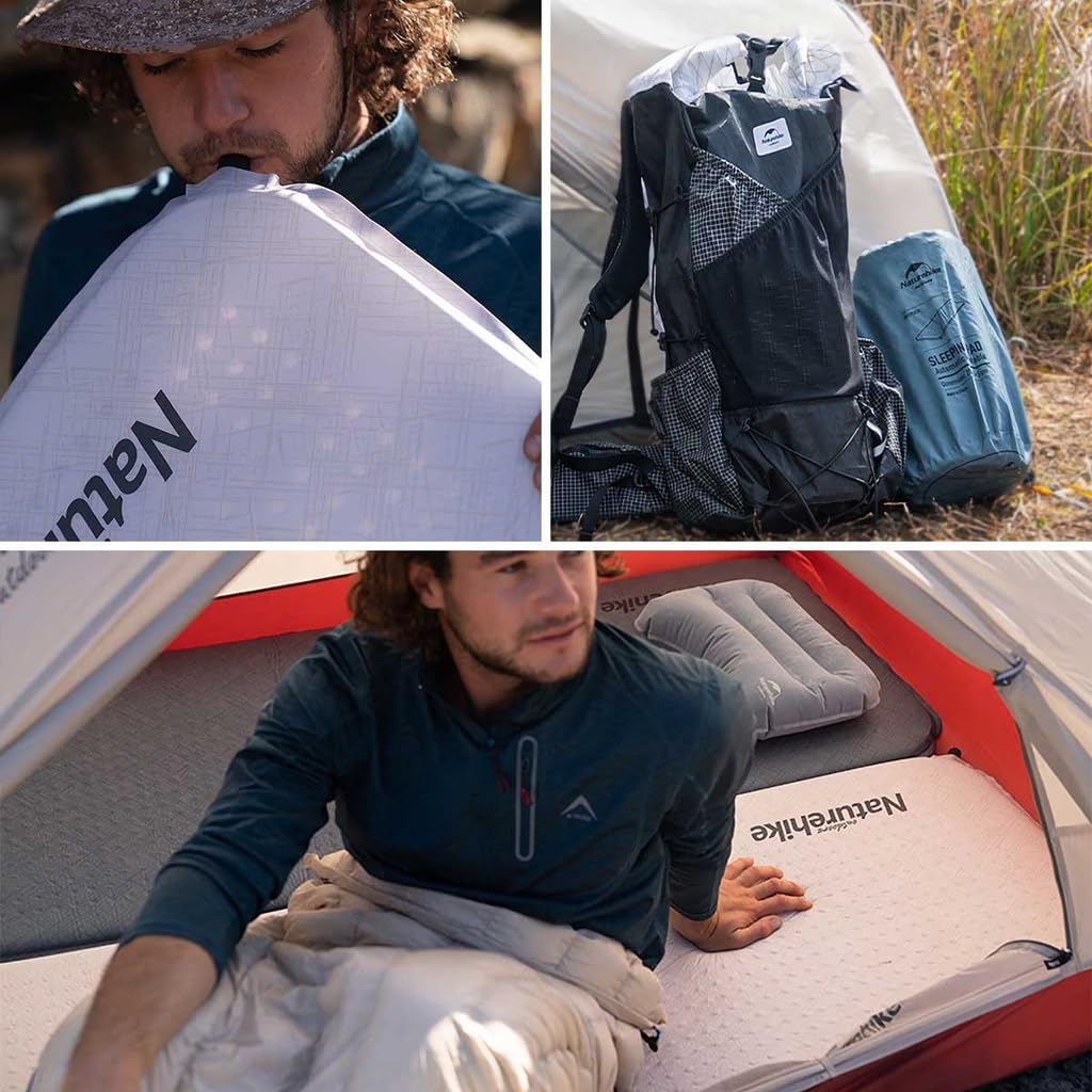 Naturehike Sponge Air Inflator Автоматический надувной воздушный кемпинг для сна в спальном районе для стихийных бедствий для домашних посетителей коврик, коврик, кровать,