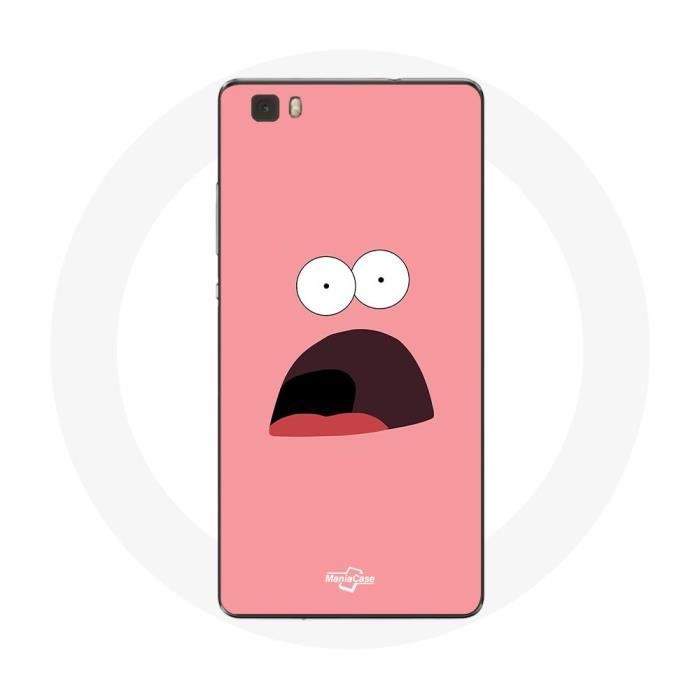 Case for Huawei P8 Patrick Star Spongebob Squarepants Pink