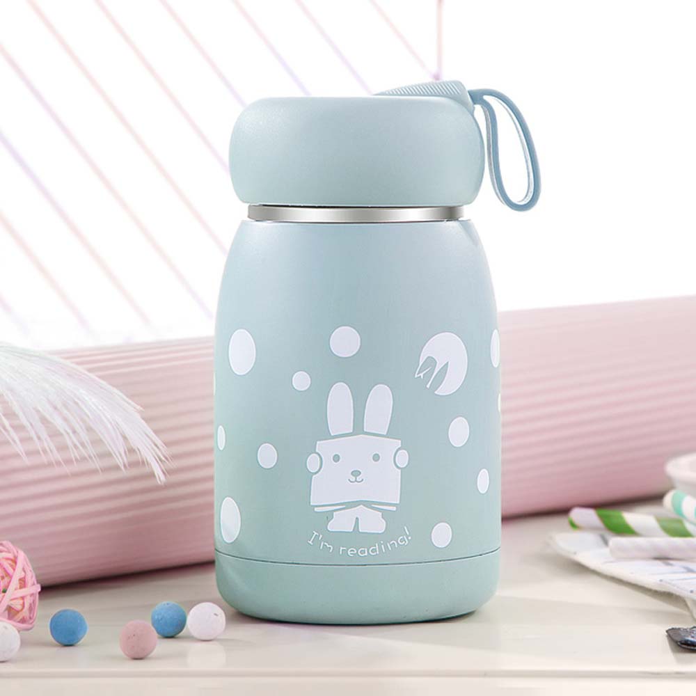 Traval Cartoon Coffee thermos Insulated Coffee Mug Vacuum Flask Thermos Cup Vacuum Water Bottle