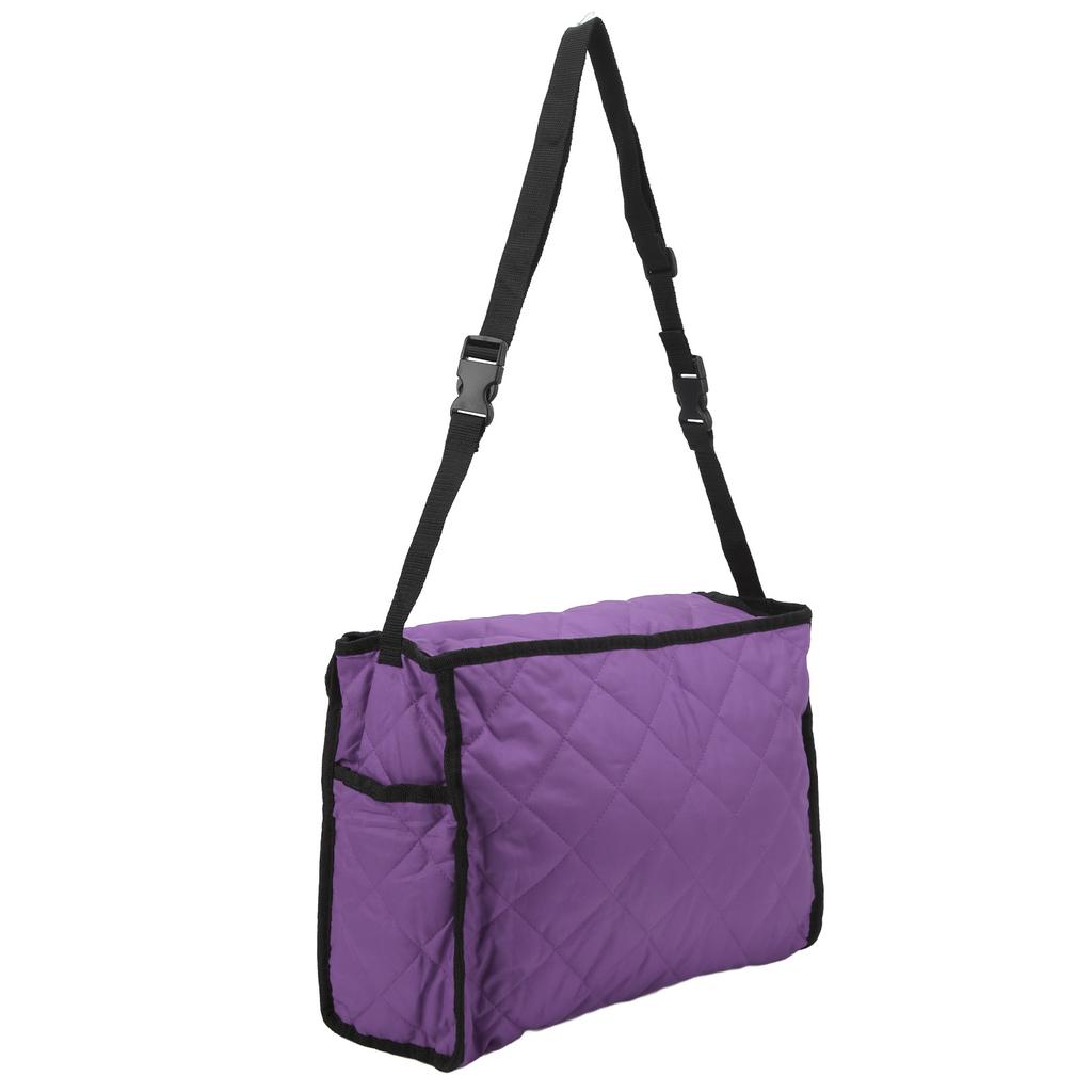 Wheelchair Hanging Storage Bag Quilted Cotton Household Walker Accessories for Scooter Trolley