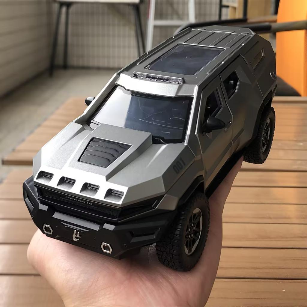 1:24 Rezvani Vengeance Бронированный Автомобиль Сплав Металл Литой Модель Машины Настольные Украшения Дисплей День Рождения Дом Модные Украшения