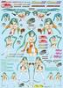 Good Smile Racing GSR Character Customization Series Decal Miku 017/Racing vol.2