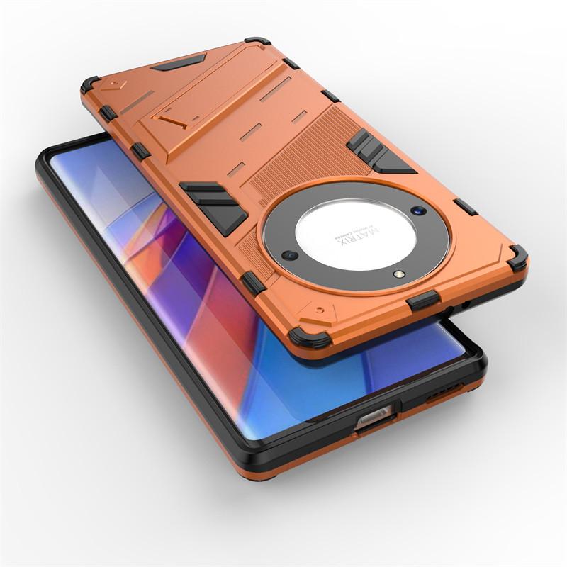 Чехол для Honor X9A Чехол для Honor X9A X9B Противоударная Силиконовая Броня PC Держатель Нескользящая Защитная Задняя Крышка Телефона Для Honor X9A