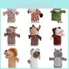 Animal Plush Hand Puppet Toy Cartoon Glove Role Play Interactive Child Educational