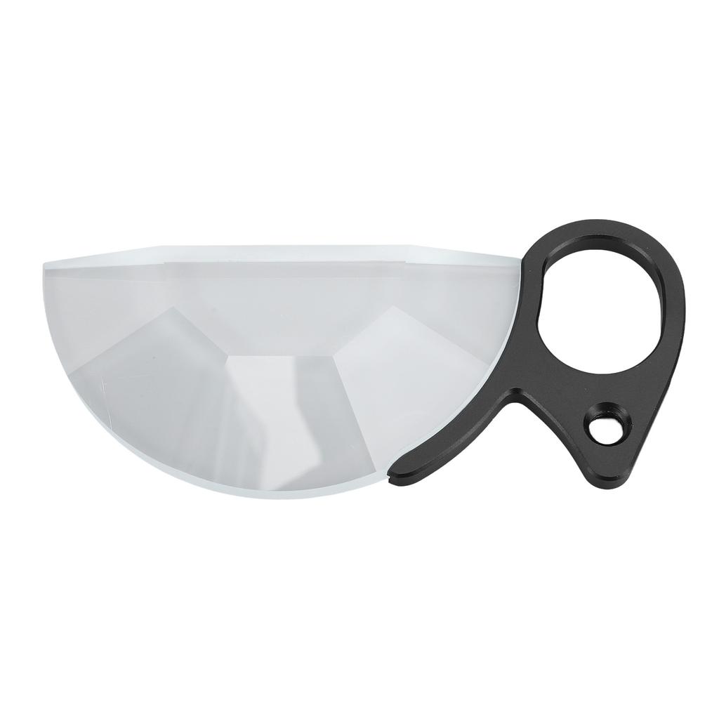 79mm Handheld Subtle Kaleidoscope Prism Semicircular Glass Filter Special Effects Filter Optical