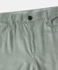 NOIRER FOR WOMAN Tencel-Ribbed Wide Pants (Pale Green)